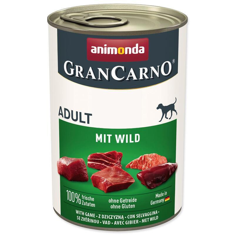 GRANCARNO Adult - se zvěřinou 6x400g