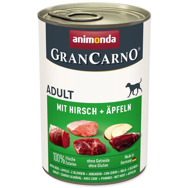 GRANCARNO Adult - jelení maso + jablka 6x400g