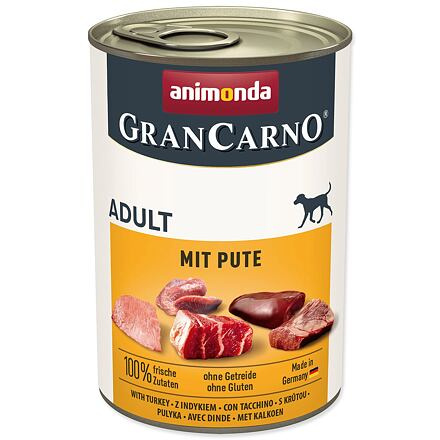 GRANCARNO Adult - hovězí, krůta 400 g