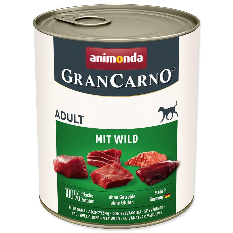 GRANCARNO Adult - se zvěřinou 800g
