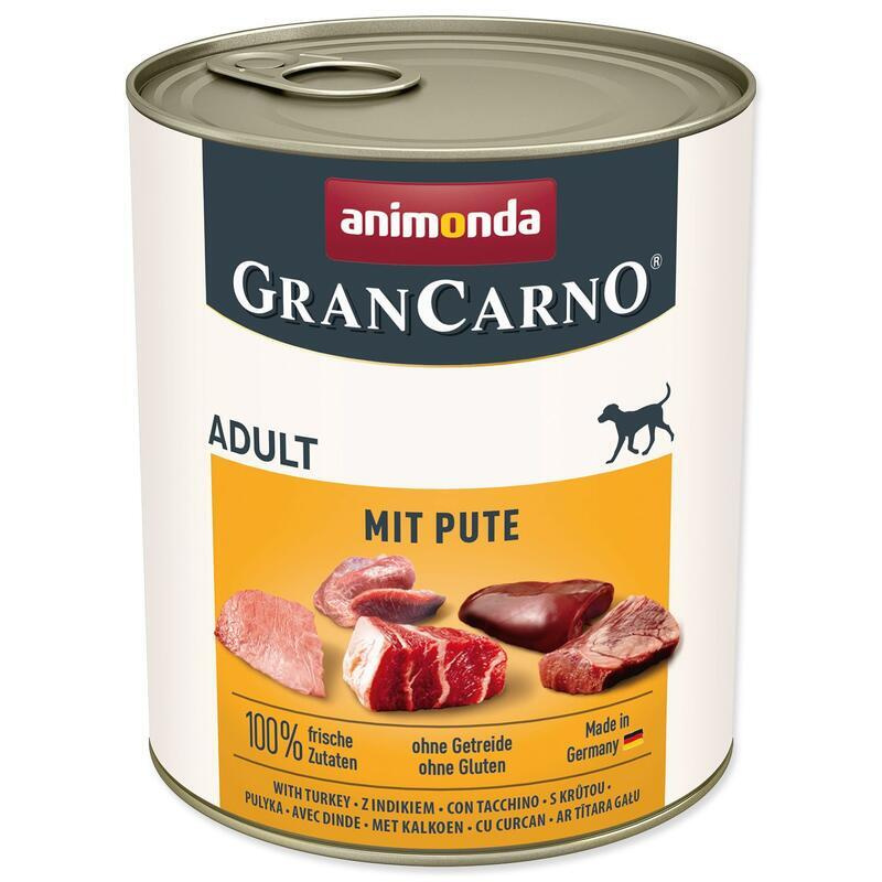 GRANCARNO Adult - hovězí, krůta 12x800 g 