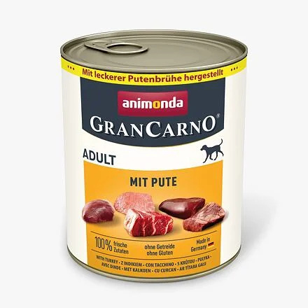 GRANCARNO Adult - hovězí, krůta 12x800 g 