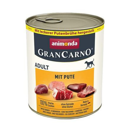 GRANCARNO Adult - hovězí, krůta 12x800 g 