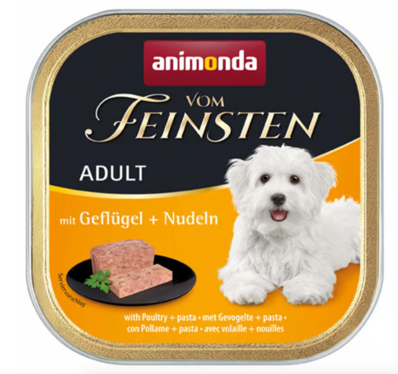 Paštika ANIMONDA Vom Feinsten drůbež + těstoviny 150 g