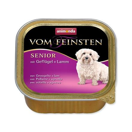 Paštika ANIMONDA Vom Feinsten Senior drůbež + jehně 150 g