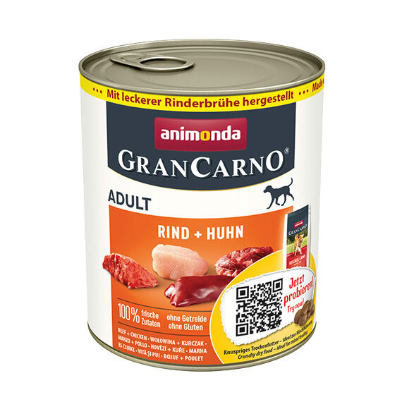 GRANCARNO Adult - hovězí, kuřecí 800 g