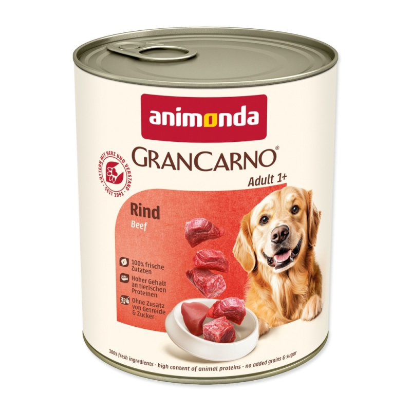 GRANCARNO Adult - hovězí 6x800g