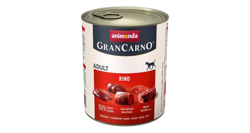 GRANCARNO Adult - hovězí 6x800g