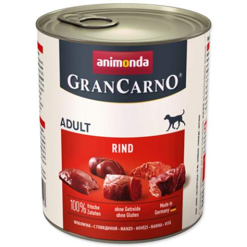 GRANCARNO Adult - hovězí 6x800g
