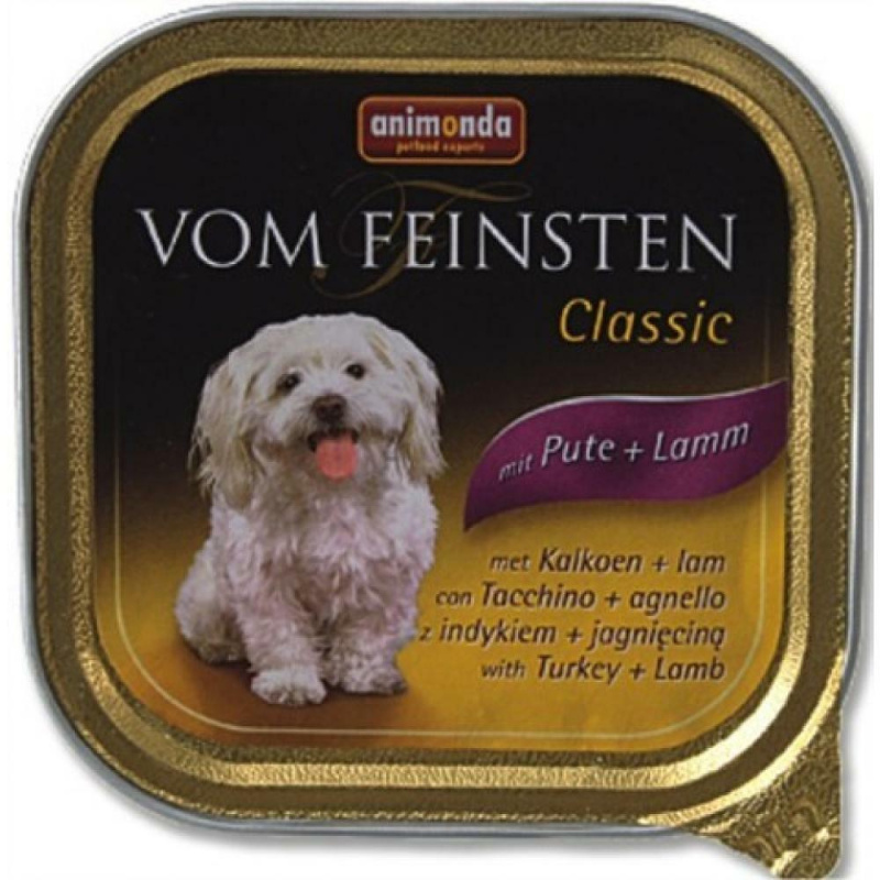 Animonda Vom Feinsten Paštika Adult 150g - Krůtí/jehněčí