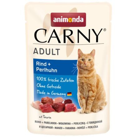 Kapsička ANIMONDA Carny Adult - hovězí + perlička 85 g