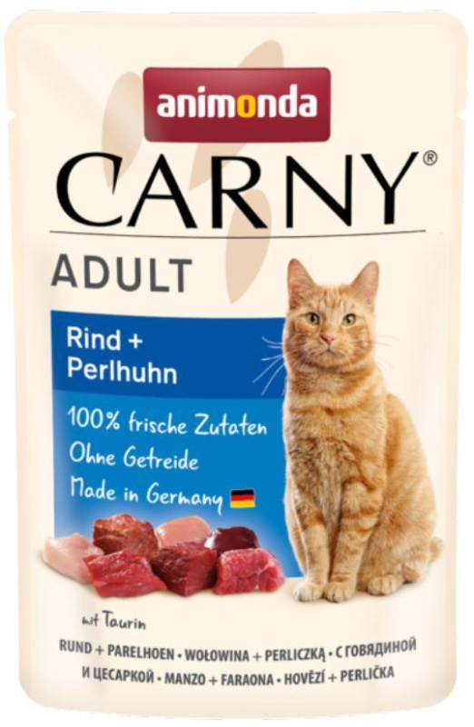 Kapsička ANIMONDA Carny Adult - hovězí + perlička 85 g
