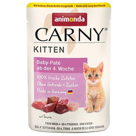 Carny Kitten 85 g Baby Paté, kapsička pro koťata 85g