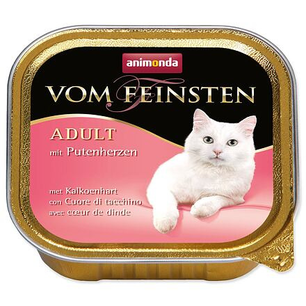 Paštika ANIMONDA Vom Feinsten drůbeží srdce 100 g