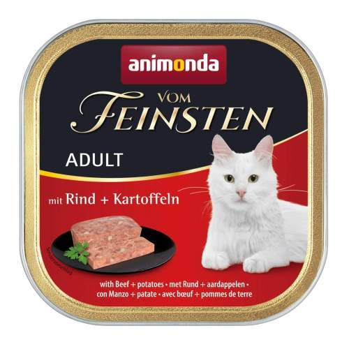 ANIMONDA paštika ADULT - hovězí + brambory pro kočky100g