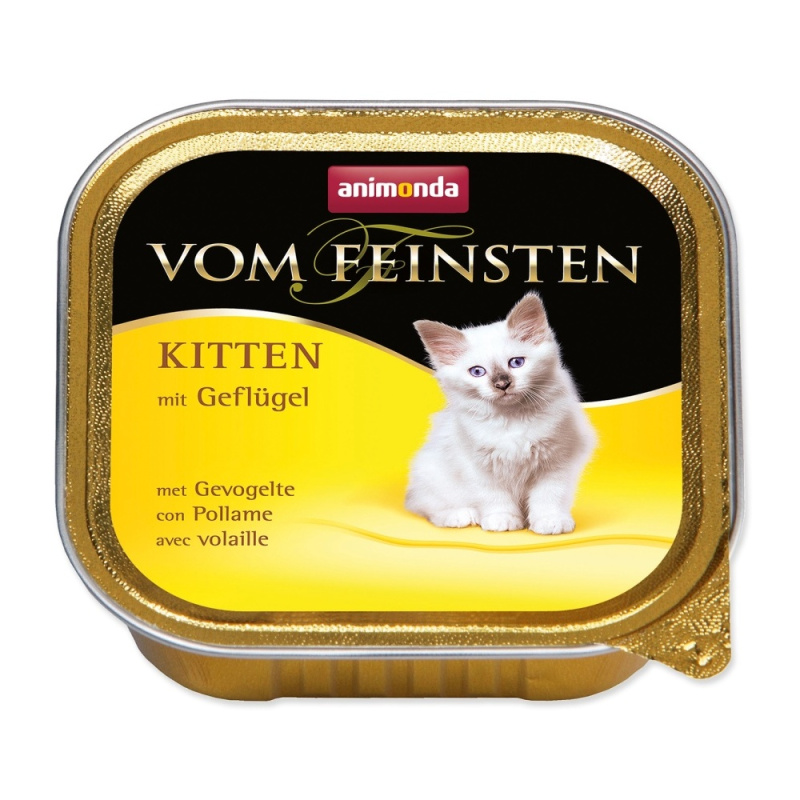 Paštika ANIMONDA Vom Feinsten Kitten drůbeží 100 g