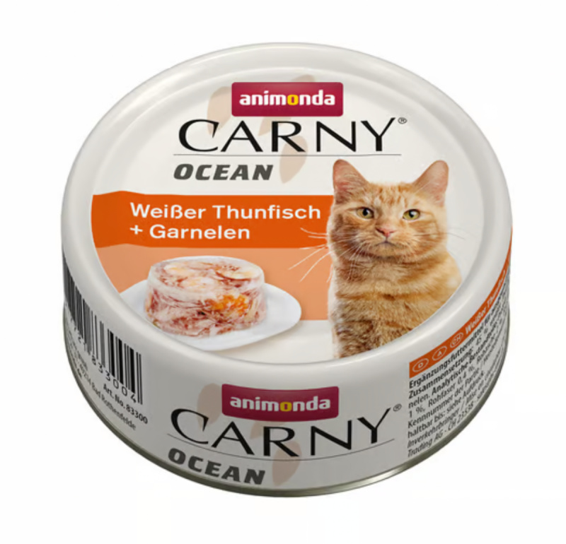 ANIMONDA konzerva CARNY Ocean - tuňák + ráčci 80 g