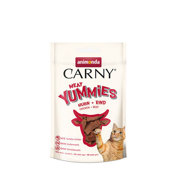 ANIMONDA Carny Adult Meat Yummies - kuře + hovězí 50 g 50g