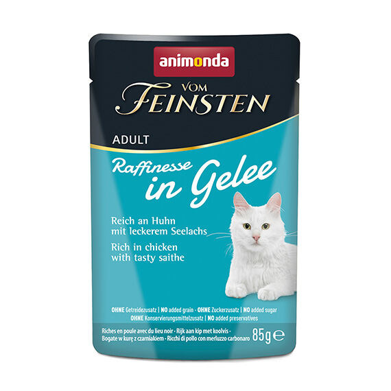 ANIMONDA VF Raffinesse in Jelly - kuře a tmavá treska  85g