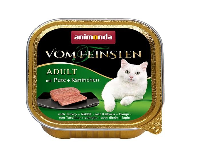 ANIMONDA paštika ADULT - krůta, králík pro kočky 100g 100g