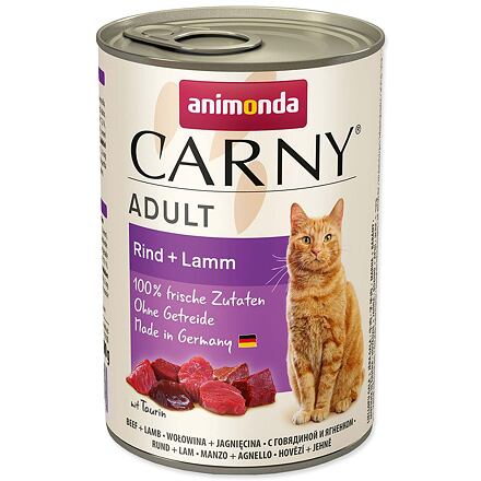 Konzerva ANIMONDA Carny Adult hovězí + jehně 400 g