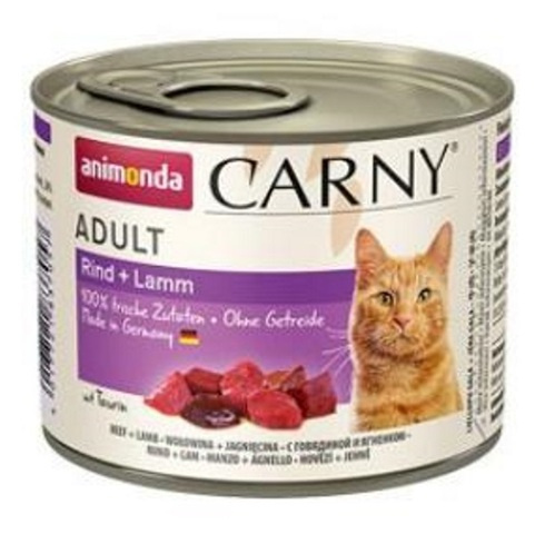 ANIMONDA konzerva CARNY Adult - hovězí, jehněčí 200 g