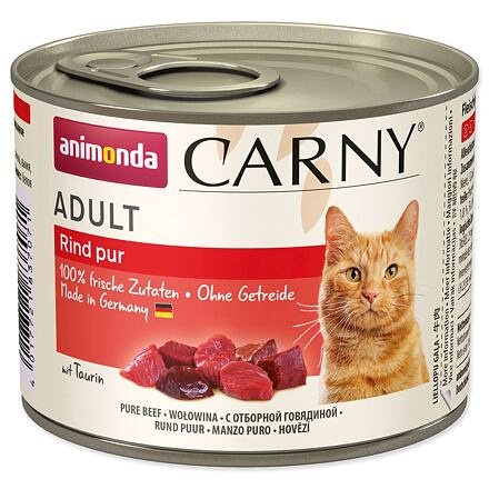 ANIMONDA konzerva CARNY Adult - hovězí 200 g