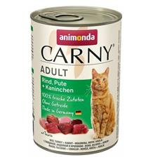 ANIMONDA konzerva CARNY Adult - hovězí, krůta, králík 400 g