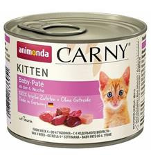 ANIMONDA konzerva CARNY BABY PATÉ hovězí, kuřecí 200 g
