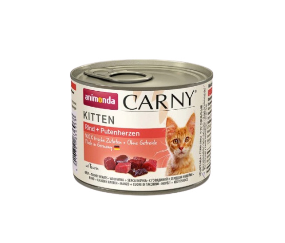 Animonda Carny Cat Kitten Hovězí/Krůta - 200g