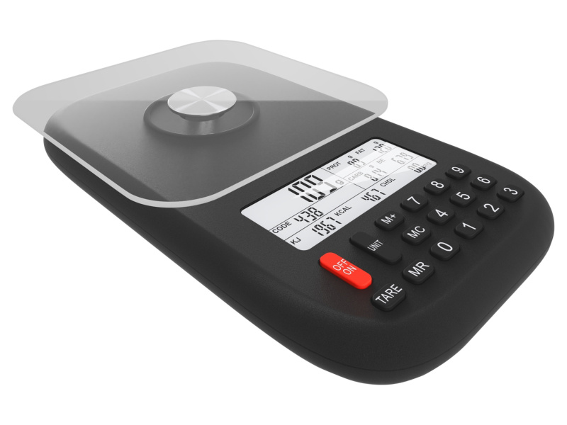 Weinberger Váha pro nutriční analýzu (černá)