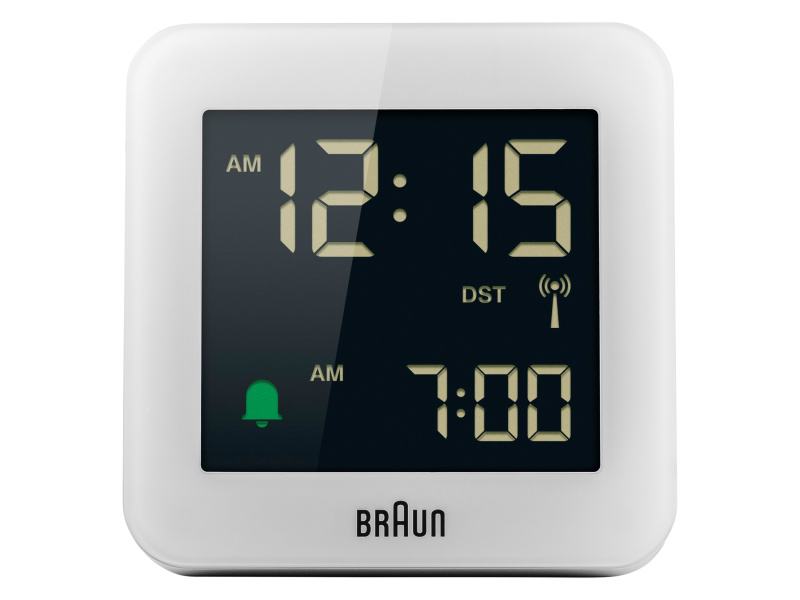Braun Digitální radiobudík Bc09-Dcf (bílá)