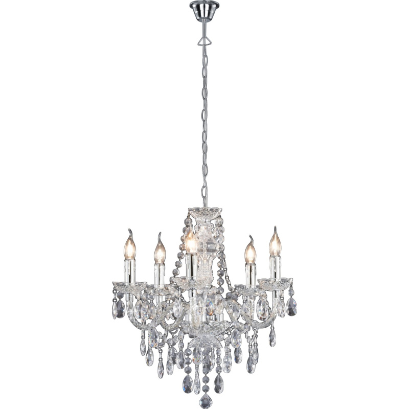 Reality Lüster závěsné osvětlení chrom r1107-00 RER1107-00