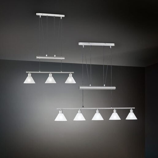 Trio Stamina závěsné osvětlení nikl 3751051-07 TR3751051-07