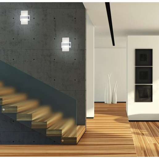 Trio Platon led nástěnná lampa hliník 274670105 TR274670105