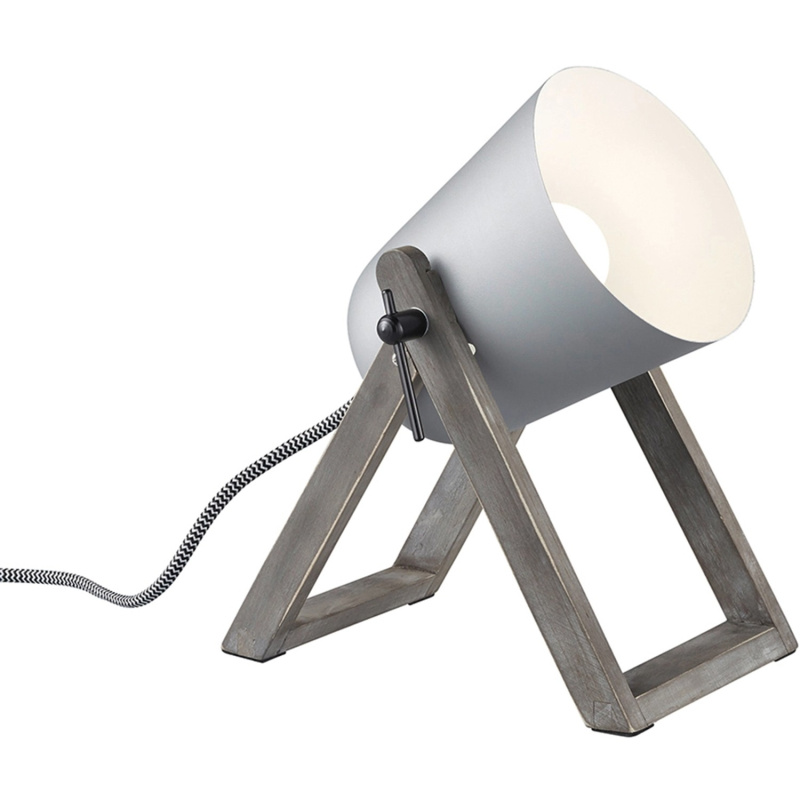 Reality Marc stolní lampa šedá r50721011 RER50721011