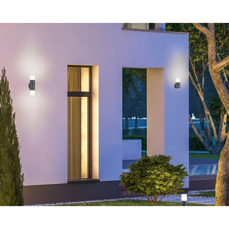 Trio Hoosic nástěnná lampa antracit 222260142 TR222260142