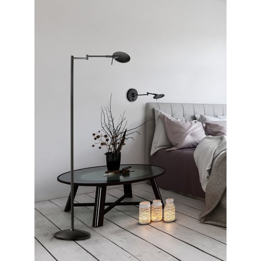 Trio Kazan led nástěnná lampa černá 274770132 TR274770132