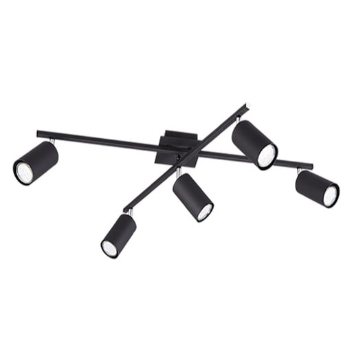 Trio Marley stropní osvětlení černá 612400532 TR612400532