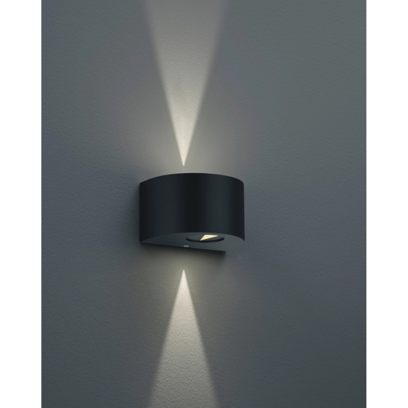 Reality Rosario led nástěnná lampa černá r28232632 RER28232632