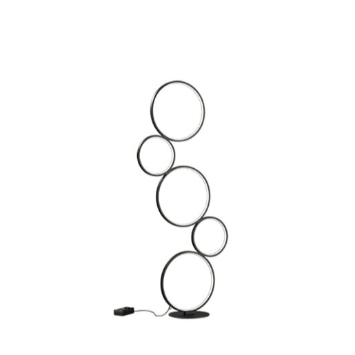 Trio Rondo led stojací lampa černá 422610532 TR422610532
