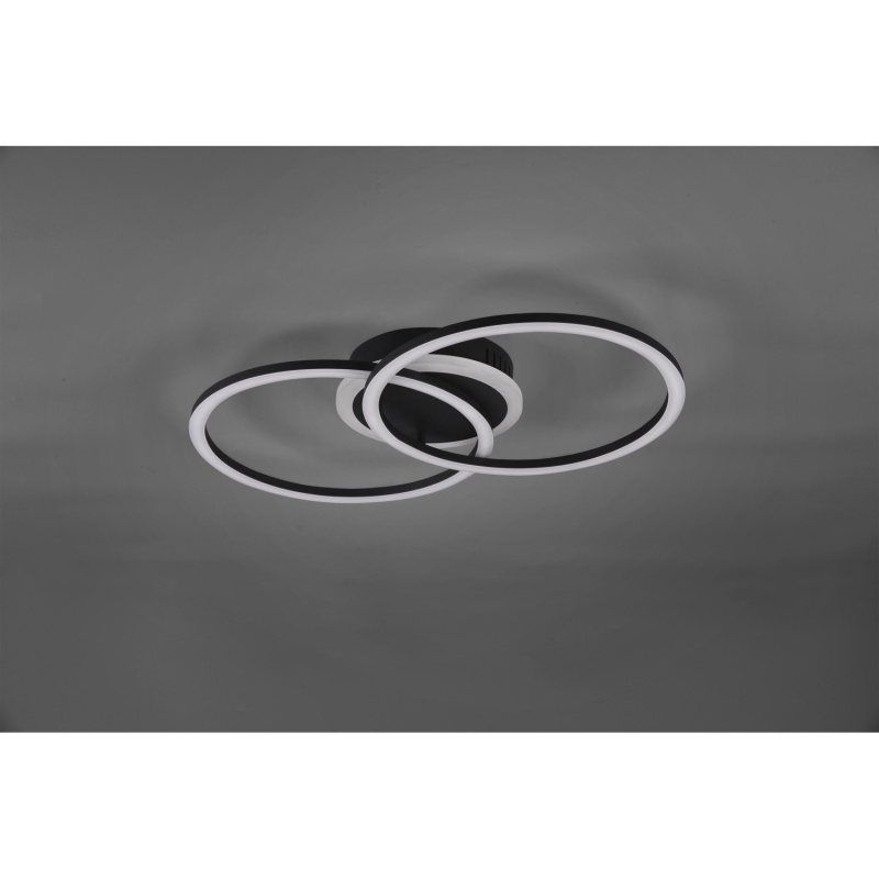 Reality Venida led stropní osvětlení černá r62783132 RER62783132