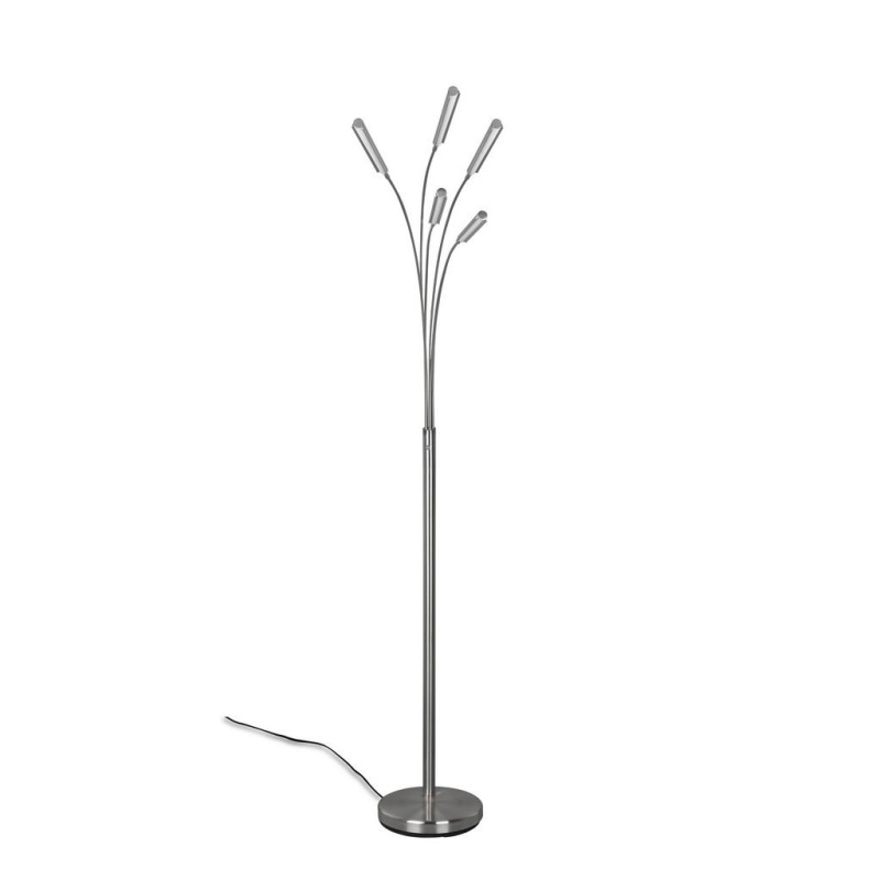 Reality Reed led stojací lampa nikl rer 41031507 RER41031507