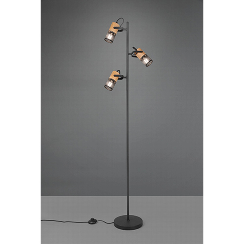 Trio Tosh stojací lampa černá 404300332 TR404300332