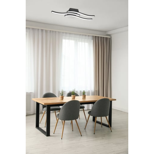 Reality Route led stropní osvětlení černá r62473132 RER62473132