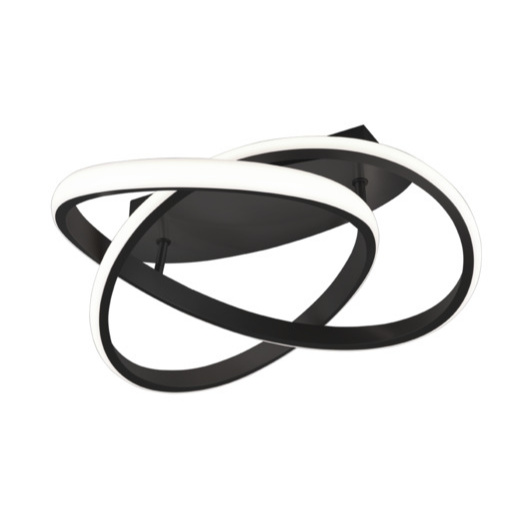 Reality Course led stropní osvětlení černá r62051132 RER62051132