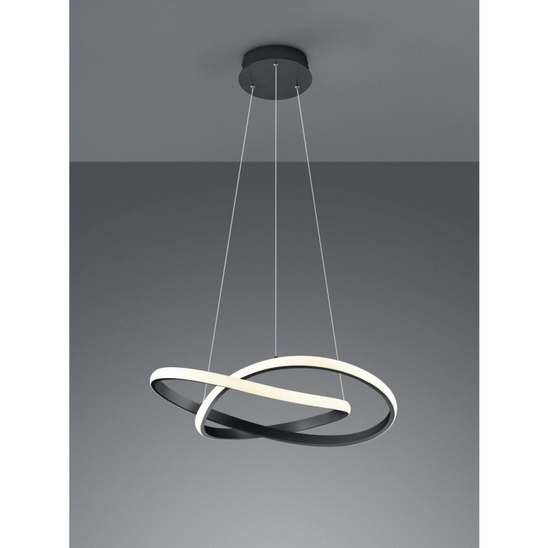 Reality Course led závěsné osvětlení černá rer 32051132 RER32051132