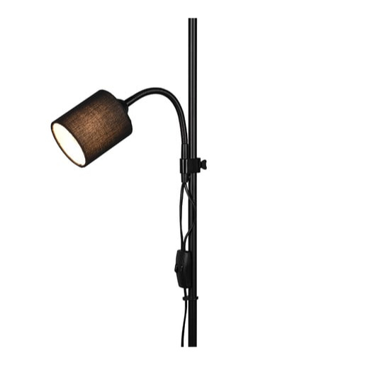 Reality Owen stojací lampa černá r40192002 RER40192002