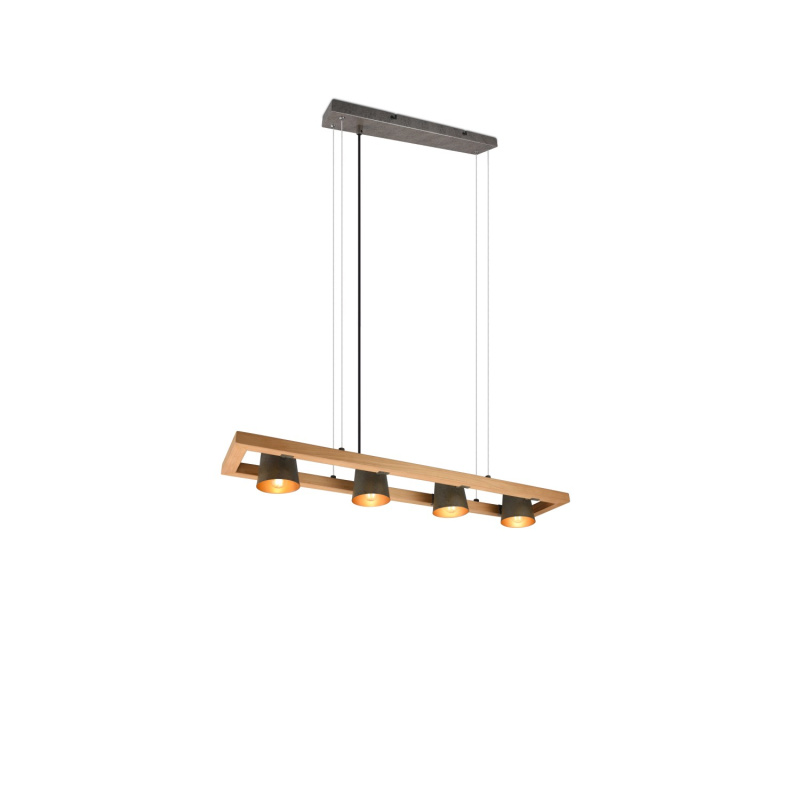 Trio Bell závěsné osvětlení nikl 301900467 TR301900467