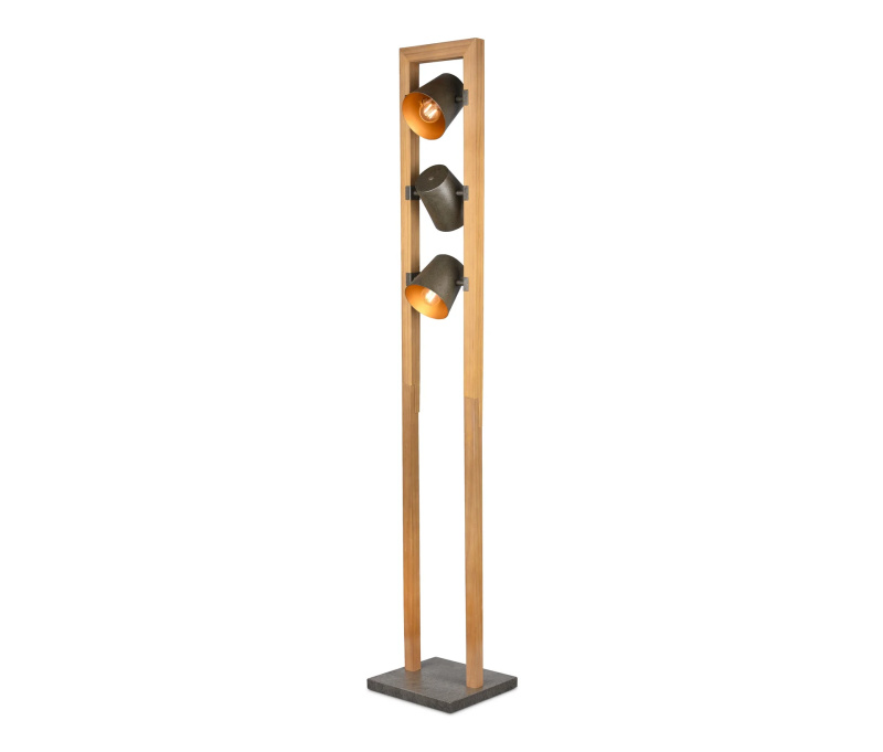 Trio Bell stojací lampa nikl 401900367 TR401900367